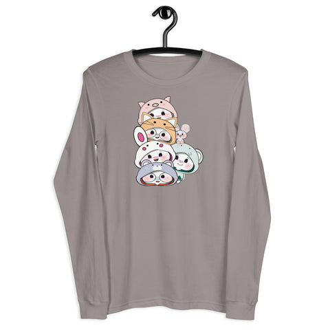 Ben-E & Bon-E Chums Stack Unisex Long Sleeve Tee