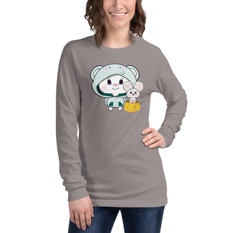 Bon-E Elephant Chums Unisex Long Sleeve Tee