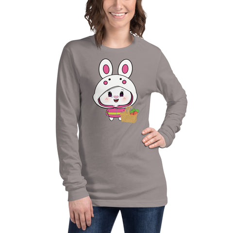 Bon-E Bunny Basket Chums Unisex Long Sleeve Tee