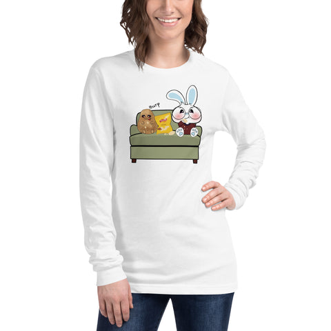 Ben-E Couch Potato Unisex Long Sleeve Tee