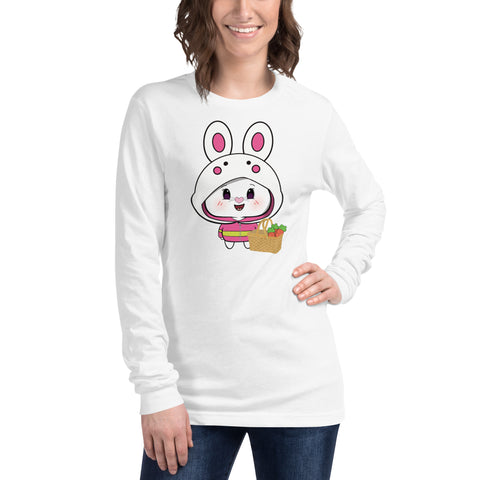 Bon-E Bunny Basket Chums Unisex Long Sleeve Tee