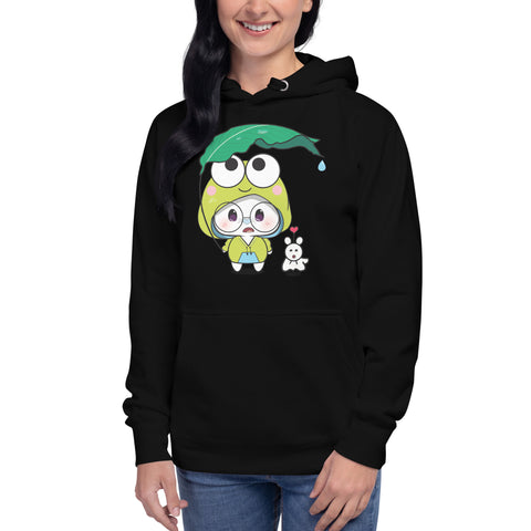 Ben-E Frog Leaf Umbrella Unisex Hoodie