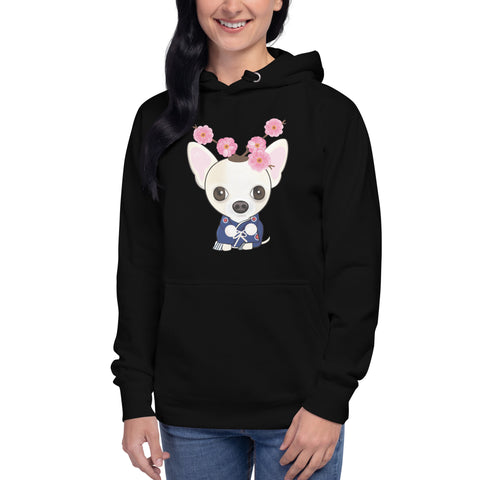 Chihuahua Plum Unisex Hoodie
