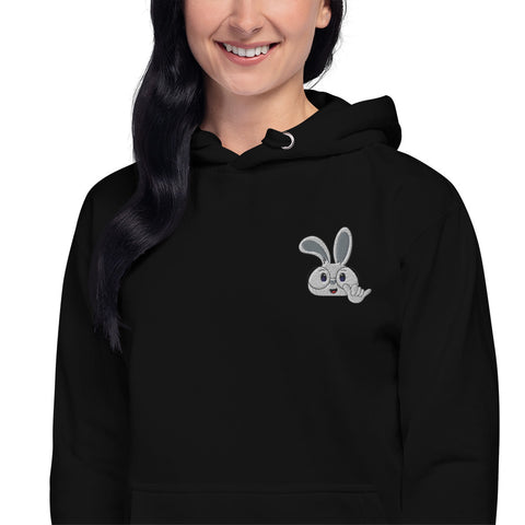 Ben-E Bunny Shaka (Embroidered) Unisex Hoodie