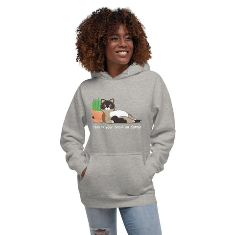 Maya Brain on Catnip Unisex Hoodie