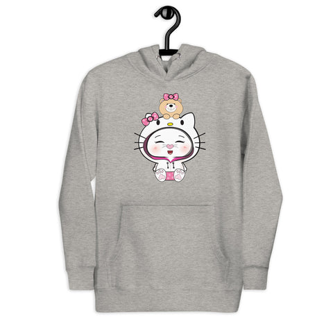 Bon-E Kitty Bear Unisex Hoodie
