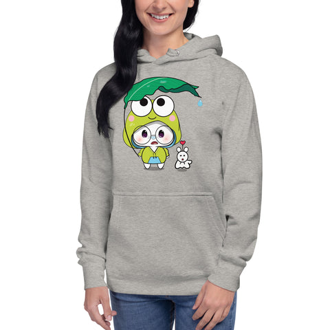 Ben-E Frog Leaf Umbrella Unisex Hoodie
