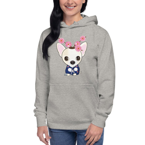Chihuahua Plum Unisex Hoodie