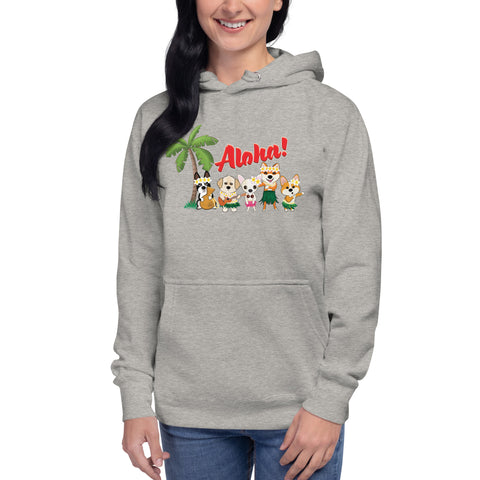 Aloha Dogs Unisex Hoodie