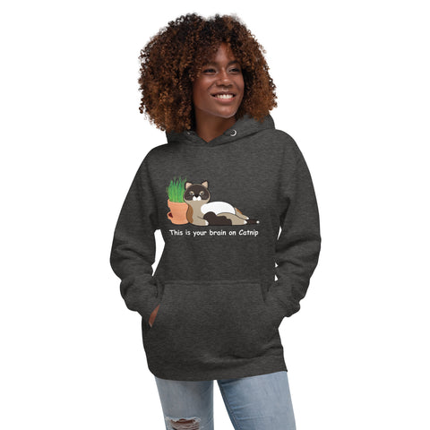 Maya Brain on Catnip Unisex Hoodie