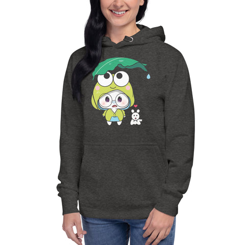 Ben-E Frog Leaf Umbrella Unisex Hoodie