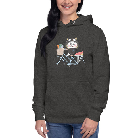 Ben-E Cat Bicycle Unisex Hoodie