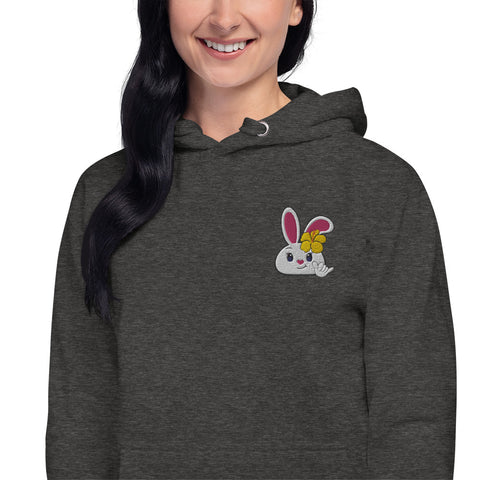 Bon-E Bunny Shaka (Embroidered) Unisex Hoodie