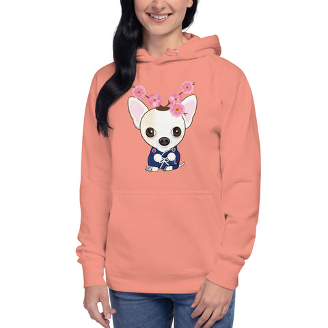Chihuahua Plum Unisex Hoodie