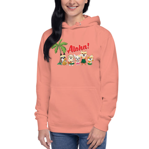 Aloha Dogs Unisex Hoodie