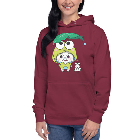 Ben-E Frog Leaf Umbrella Unisex Hoodie