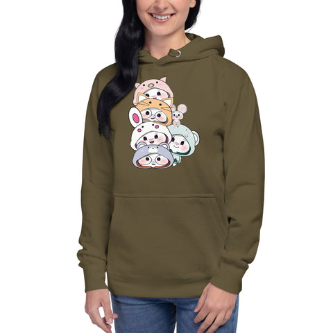 Ben-E & Bon-E Chums Stack Unisex Hoodie