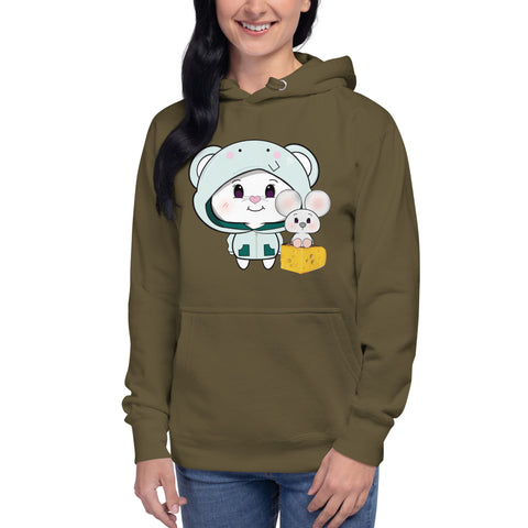 Bon-E Elephant Chums Unisex Hoodie