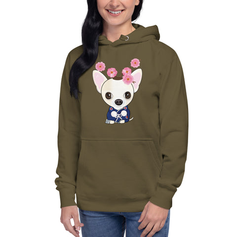 Chihuahua Plum Unisex Hoodie