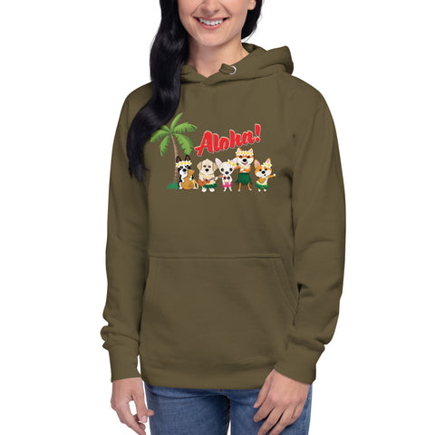 Aloha Dogs Unisex Hoodie