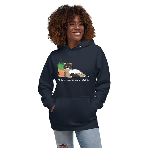 Maya Brain on Catnip Unisex Hoodie