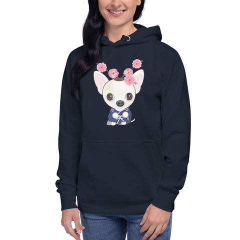 Chihuahua Plum Unisex Hoodie