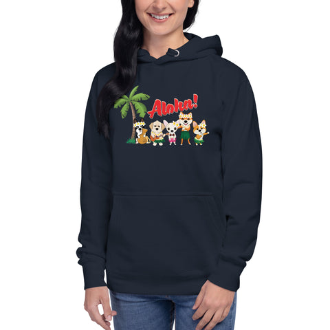 Aloha Dogs Unisex Hoodie