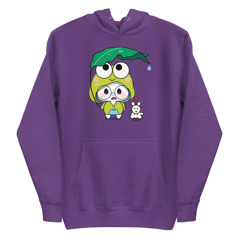 Ben-E Frog Leaf Umbrella Unisex Hoodie