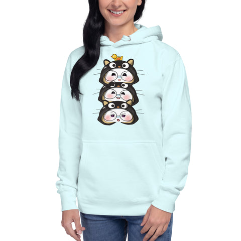 Ben-E Cat Stack Unisex Hoodie