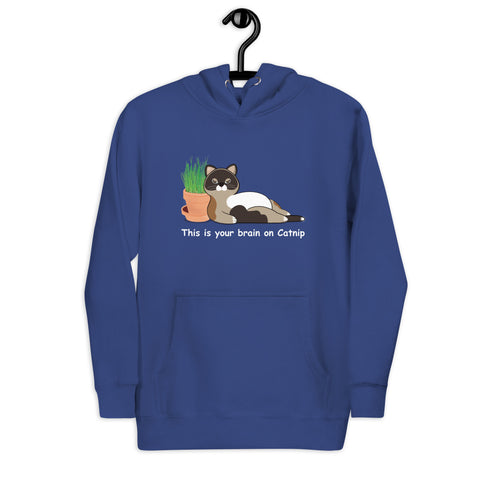 Maya Brain on Catnip Unisex Hoodie