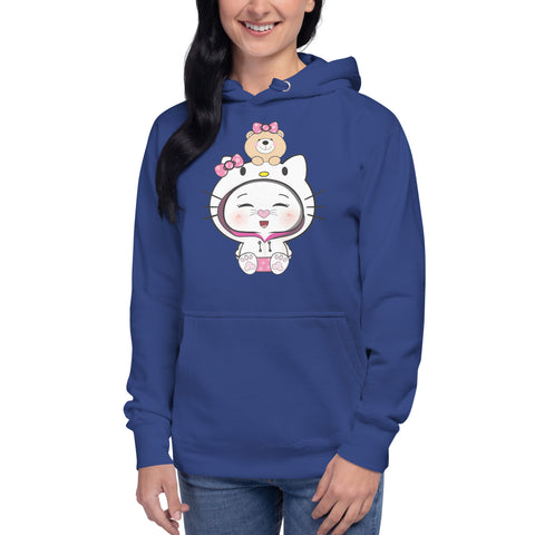 Bon-E Kitty Bear Unisex Hoodie
