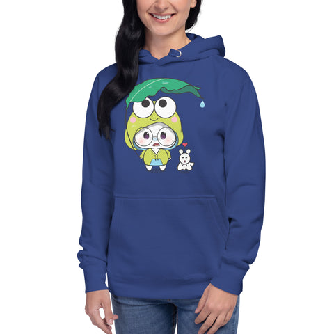Ben-E Frog Leaf Umbrella Unisex Hoodie