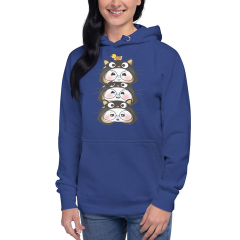 Ben-E Cat Stack Unisex Hoodie