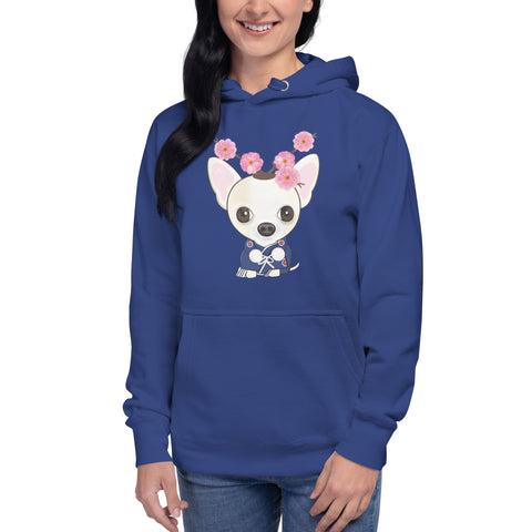 Chihuahua Plum Unisex Hoodie