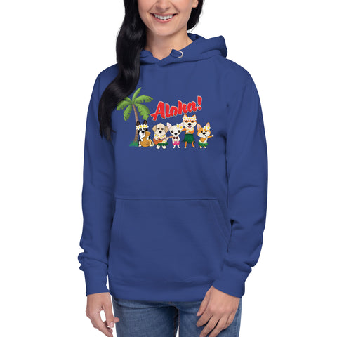 Aloha Dogs Unisex Hoodie