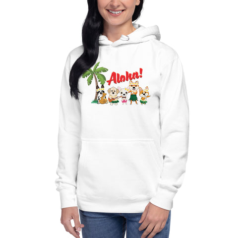 Aloha Dogs Unisex Hoodie