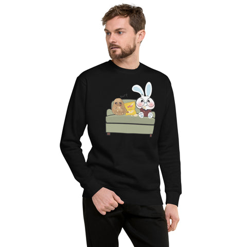 Ben-E Couch Potato Unisex Premium Sweatshirt