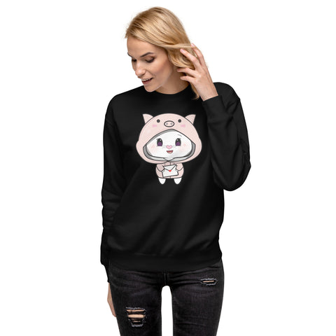 Bon-E Pig Chums Unisex Premium Sweatshirt