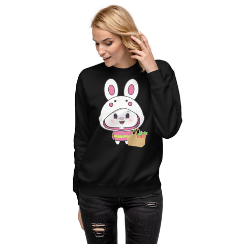 Bon-E Bunny Chums Basket Unisex Premium Sweatshirt