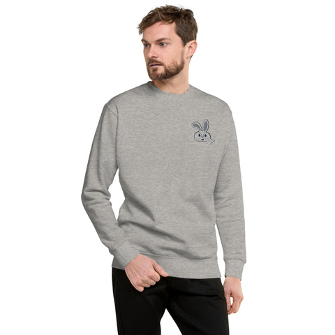 Ben-E Bunny Shaka (Embroidered) Unisex Premium Sweatshirt