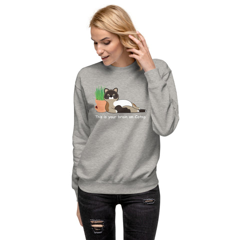 Maya Brain on Drugs Unisex Premium Sweatshirt