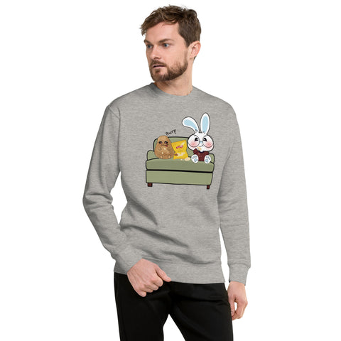 Ben-E Couch Potato Unisex Premium Sweatshirt