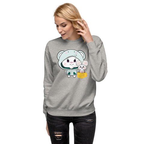 Bon-E Elephant Chums Unisex Premium Sweatshirt