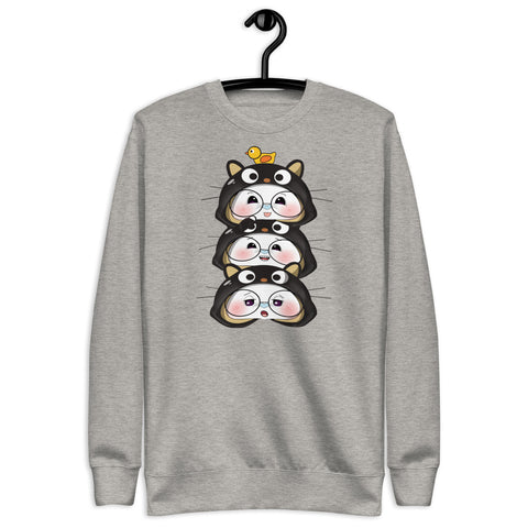 Ben-E Cat Stack Unisex Premium Sweatshirt