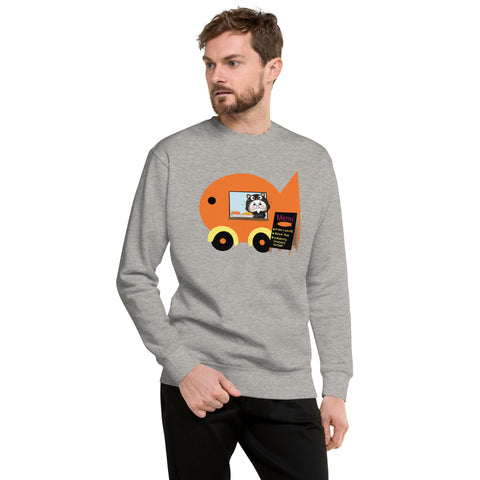Ben-E Cat Fish Truck Unisex Premium Sweatshirt