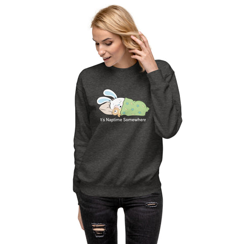 Ben-E It's Naptime Somewhere Unisex Premium Sweatshirt