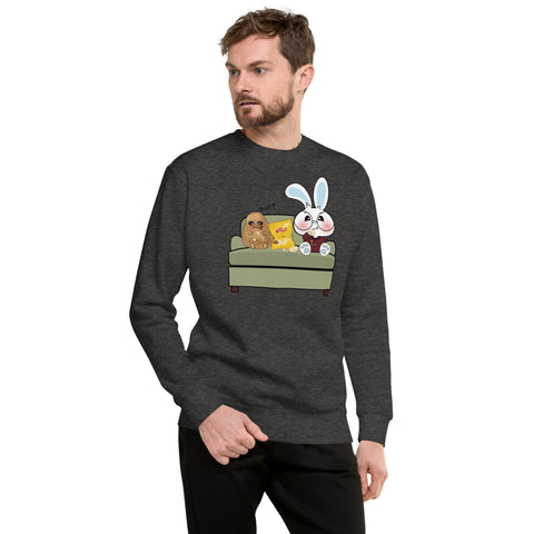 Ben-E Couch Potato Unisex Premium Sweatshirt