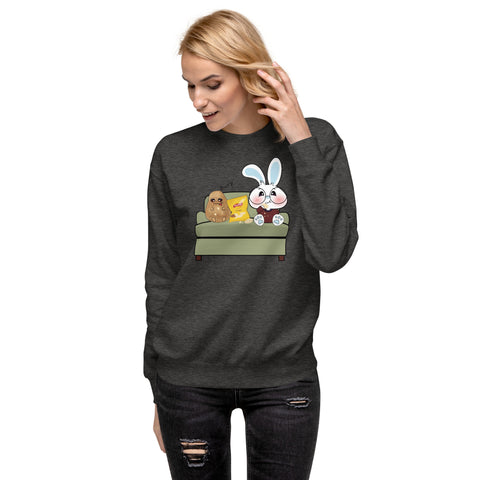 Ben-E Couch Potato Unisex Premium Sweatshirt