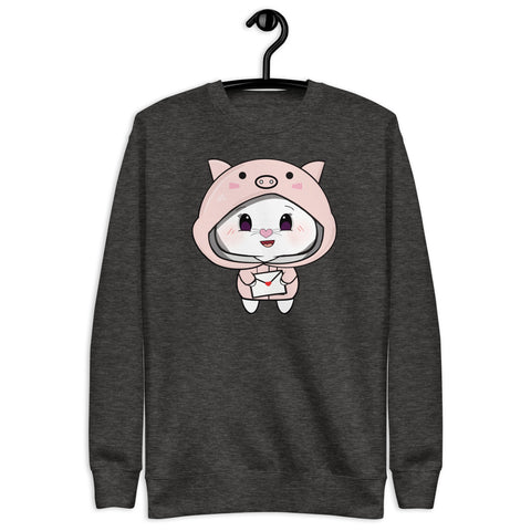 Bon-E Pig Chums Unisex Premium Sweatshirt