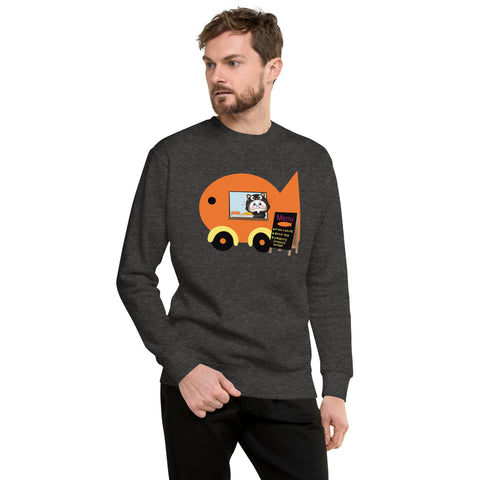 Ben-E Cat Fish Truck Unisex Premium Sweatshirt